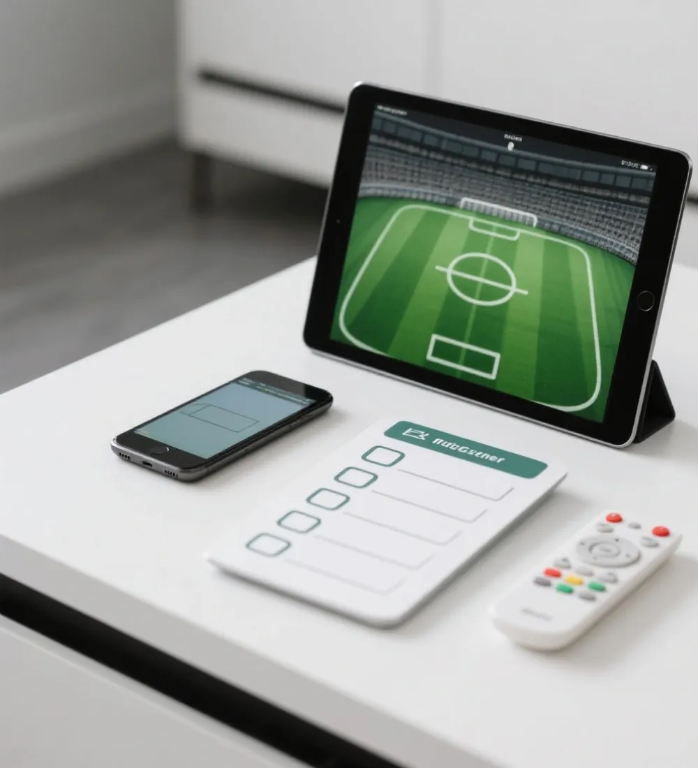 世界杯直播观看前检查清单示意图